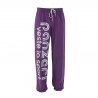 Pantalon Mauve / Blanc " Panzeri "