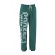Pantalon Vert Foncé / Blanc " Panzeri "