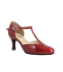 Chaussure de danse rouge Nina " Merlet "