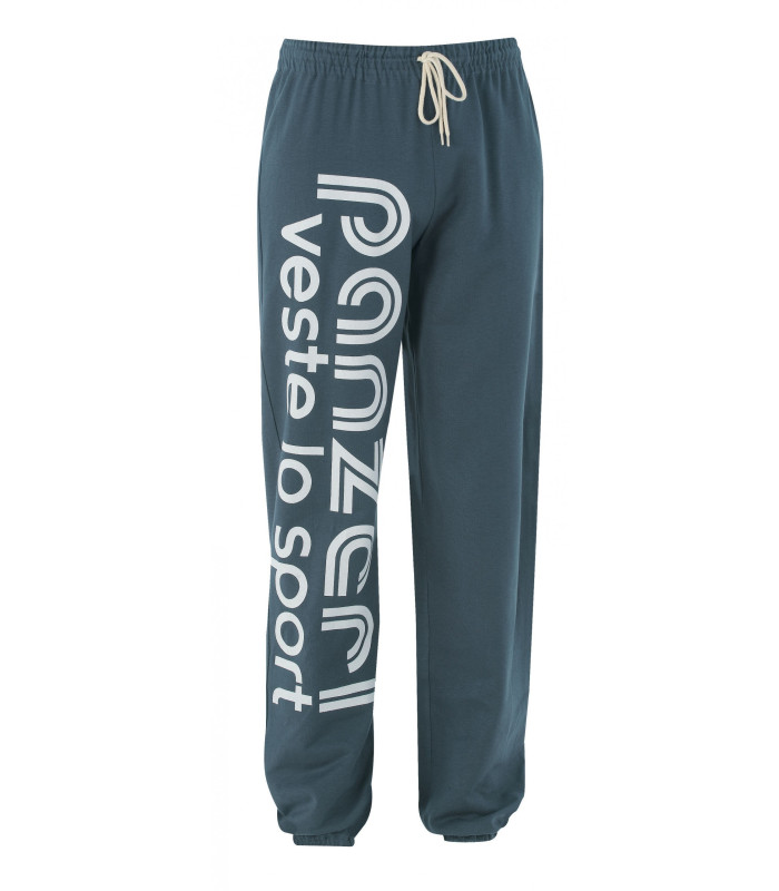 Pantalon Gris foncé / Blanc "Panzeri"