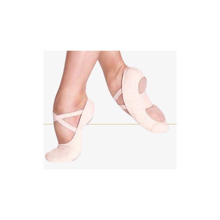 Chaussons danse classique en tissu  - "So Dança"