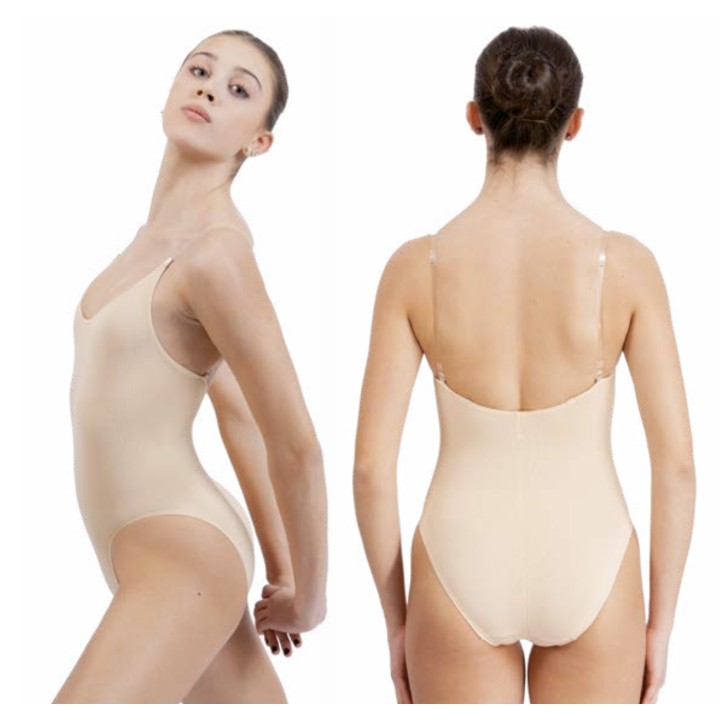 Body nude bretelles réglables " Pridance"