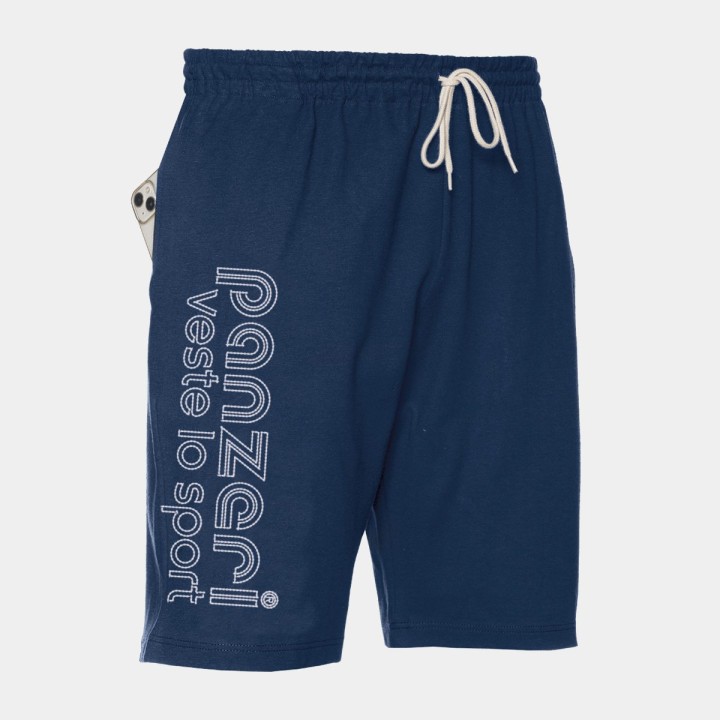 Bermuda Navy / Blanc " Panzeri "