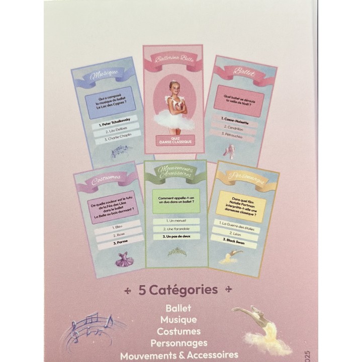 Jeu de quiz " Ballerina Belle "