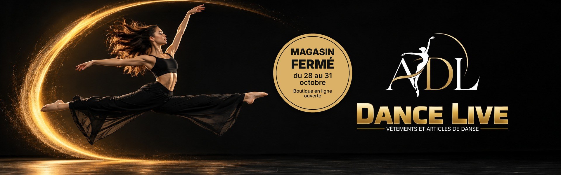 Jazz & street — magasin fermé du 28 au 31 octobre, boutique en ligne ouverte